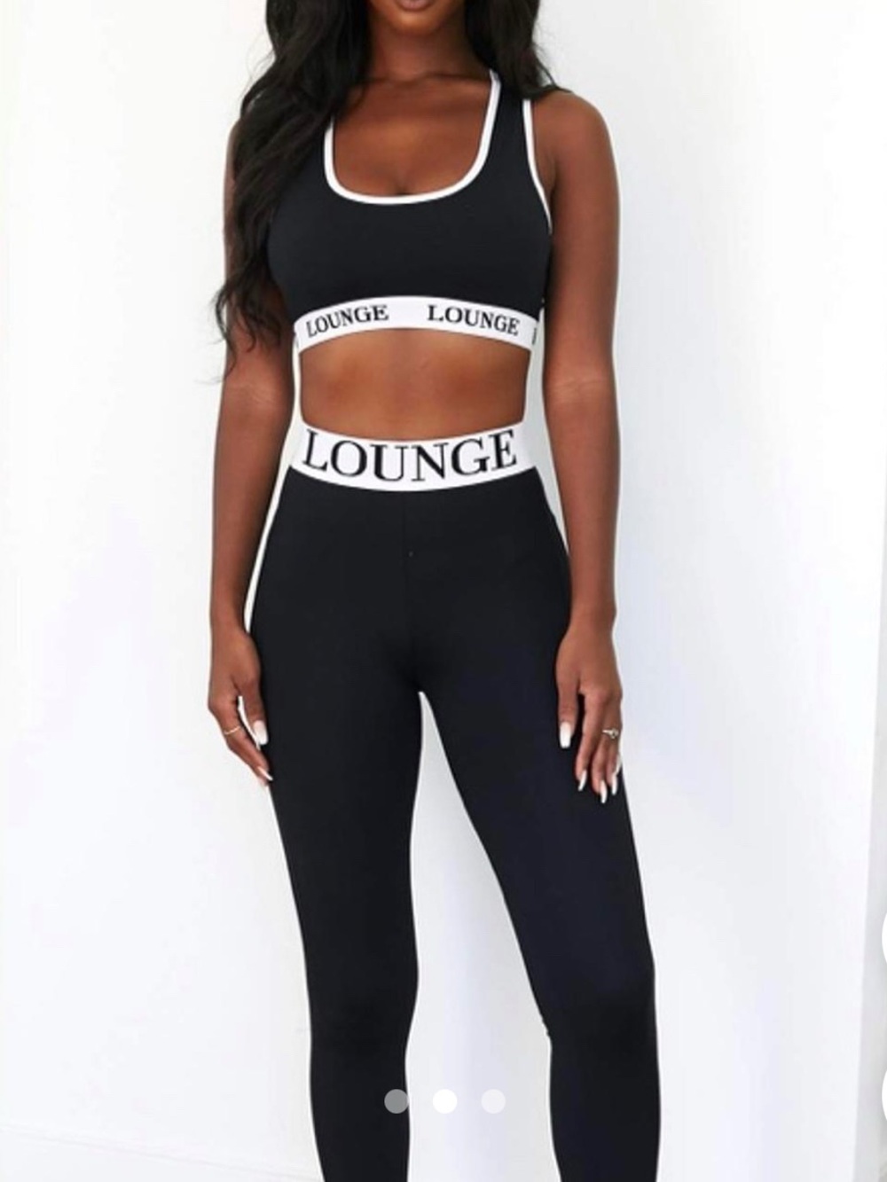 Lounge Leggings, Sports Bra, Cropped T-Shirt Set